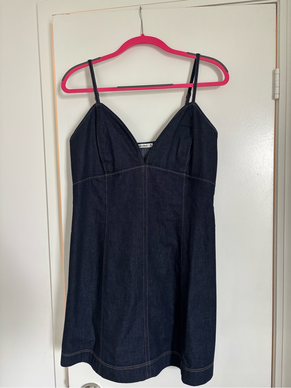 Abercrombie Denim Dress with Spaghetti Straps